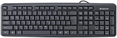 Клавиатура проводная Defender Element HB-520 RU черный USB