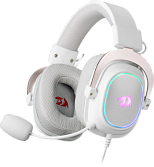 Наушники-гарнитура игровые Redragon Zeus X RGB белый