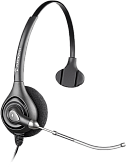 Наушники-гарнитура проводная Plantronics HW251/A черный