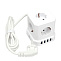 Сетевой фильтр Cablexpert Tower 5р, TWR-5-U4-W-3, 10А, 4хUSB, 3.1А, 3м, ур.защ. 4+, коробка белый