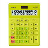 Калькулятор настольный CASIO GR-12C-GN-W-EP салатовый