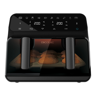 Аэрогриль Cecotec Cecofry Advance 9000 Window черный