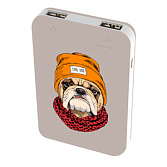 Зарядное устройство Power bank Ritmix RPB-10007 Bulldog