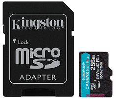 Карта памяти MicroSD 256GB Class 10 U3 Kingston SDCG4/256GB