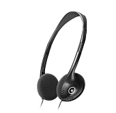 Наушники-накладные проводные Defender Aura-101 черный