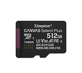 Карта памяти MicroSD 512GB Class 10 UHS-I Kingston SDCS3/512GBSP