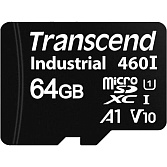 Карта памяти MicroSD 64GB Transcend TS64GUSD460I
