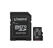 Карта памяти MicroSD 128GB Class 10 UHS-I Kingston SDCS3/128GB